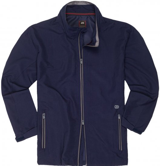 Adamo Oswin Lightweight Fitness Jacket Navy - Sportsklær & turklær - Sportsklær till herre i store størrelser