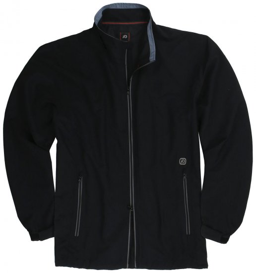 Adamo Oswin Lightweight Fitness Jacket Black - Sportsklær & turklær - Sportsklær till herre i store størrelser