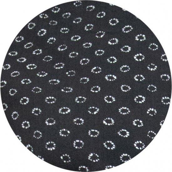 D555 Matlock Short Sleeve AOP Shirt With Hidden Button Down Black - Skjorter - Store skjorter - 2XL-8XL