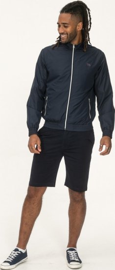 D555 Ealing Lightweight Zip Through Jacket With Zip Pockets Navy - Jakker - Store jakker - 2XL-12XL