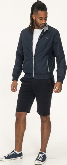 D555 Ealing Lightweight Zip Through Jacket With Zip Pockets Navy - Jakker - Store jakker - 2XL-12XL