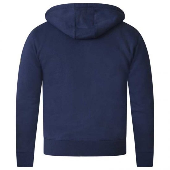 D555 Thurston Full Zip Hoodie Navy - Gensere og hettegensere - Store hettegensere - 2XL-14XL