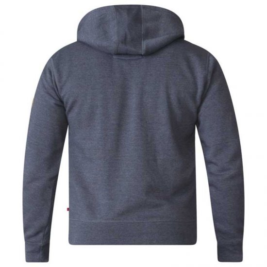 D555 Vadal Full Zip Hoodie Charcoal - Gensere og hettegensere - Store hettegensere - 2XL-14XL