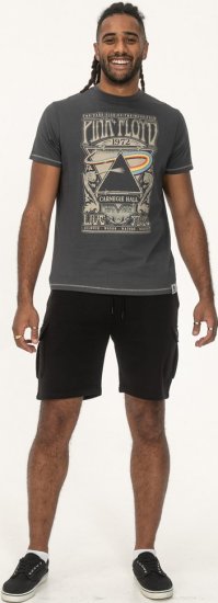 D555 HANLEY Official Pink Floyd Crew Neck T-Shirt Dark Grey - T-skjorter - Store T-skjorter - 2XL-14XL
