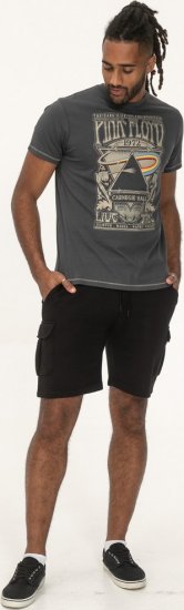 D555 HANLEY Official Pink Floyd Crew Neck T-Shirt Dark Grey - T-skjorter - Store T-skjorter - 2XL-14XL