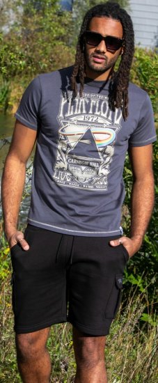 D555 HANLEY Official Pink Floyd Crew Neck T-Shirt Dark Grey - T-skjorter - Store T-skjorter - 2XL-14XL