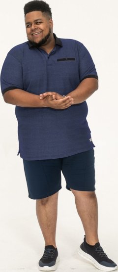 D555 Newcastle Polo Shirt Grey - Polo- & Piqueskjorter - Poloskjorte i store størrelser - 2XL-8XL