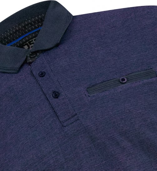 D555 Newcastle Polo Shirt Grey - Polo- & Piqueskjorter - Poloskjorte i store størrelser - 2XL-8XL