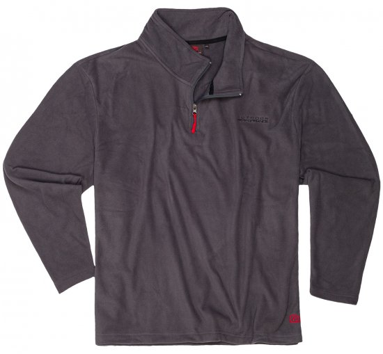 Adamo Vancouver Fleece Sweater Grey - Gensere og Hettegensere - Store hettegensere - 2XL-8XL