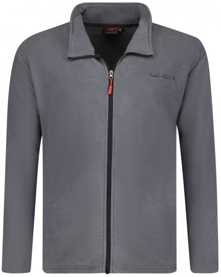 Adamo Toronto Fleece Jacket Grey - Sportsklær & turklær - Sportsklær till herre i store størrelser