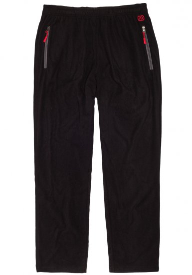 Adamo Ottawa Fleece Pants Black - Sweatbukser og-shorts - Sweatbukser og Sweatshorts 2XL-8XL