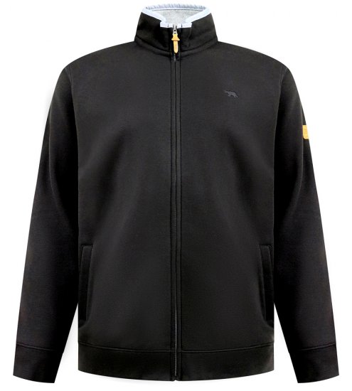 D555 Johnson Fleece Zip Through Sweatshirt with Chest Embroidery - Gensere og hettegensere - Store hettegensere - 2XL-14XL