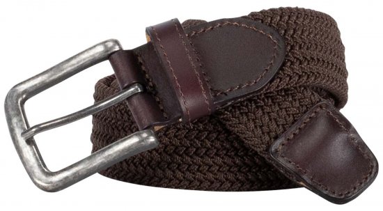 Adamo 180910 Stretchbelte Brun - Belter - Lange belter - W40-W70/2XL-8XL