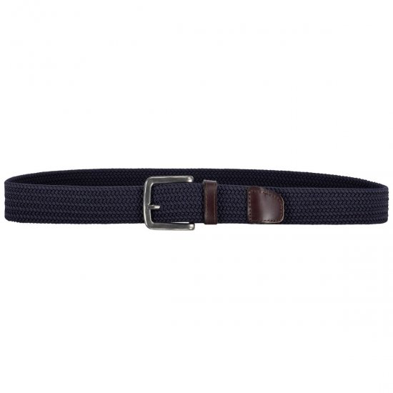 Adamo 180910 Stretchbelte Mørkeblå - Belter - Lange belter - W40-W70/2XL-8XL