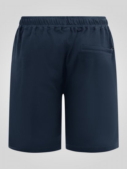 D555 Mitchell 2 Stretch Shorts med Elastisk Midje Marineblå - Sweatbukser og-shorts - Sweatbukser og Sweatshorts 2XL-12XL