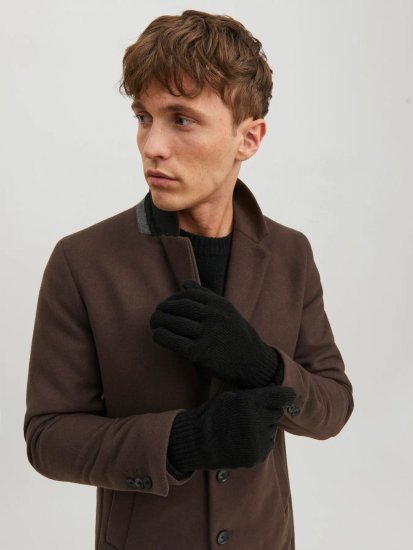 Jack & Jones Barry Strikkede hansker Svart - Hansker - 