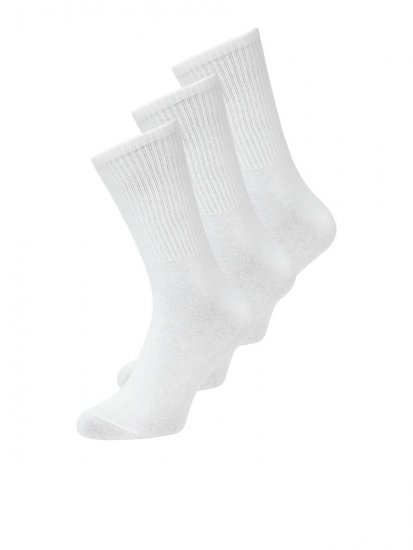 Jack & Jones Charles Tennissokker Hvit 3-pakning - Undertøy & badetøy - Undertøy store størrelser 