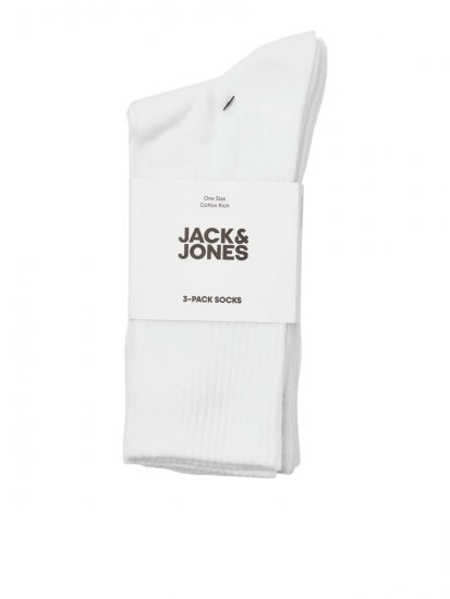 Jack & Jones Charles Tennissokker Hvit 3-pakning - Undertøy & badetøy - Undertøy store størrelser 