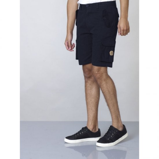 D555 Larry Cargo Shorts Navy - Shorts - Store shorts - W40-W60