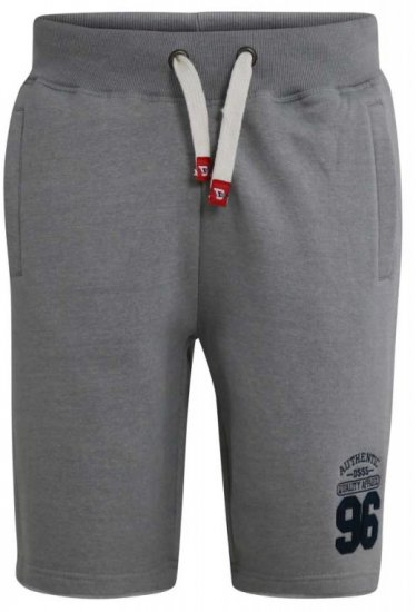 D555 Lindon Jersey Shorts Grey - Sweatbukser og-shorts - Sweatbukser og Sweatshorts 2XL-12XL