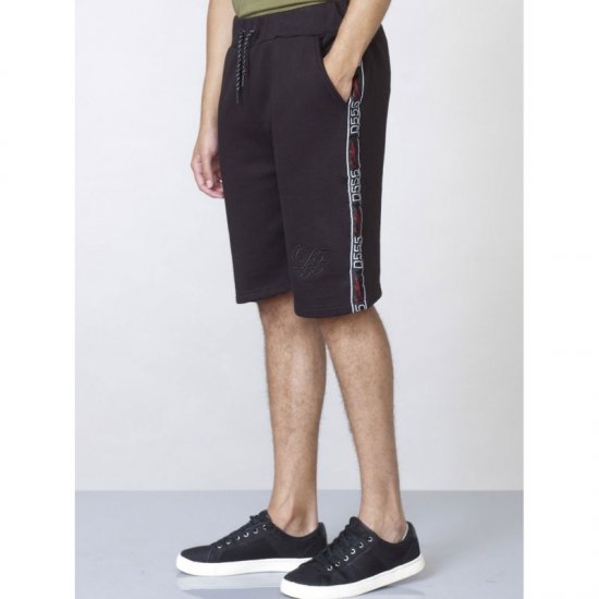 D555 Burlington Couture Jersey Shorts Black - Sweatbukser og-shorts - Sweatbukser og Sweatshorts 2XL-12XL