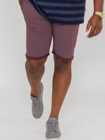 D555 Bandit Ao Micro Print Stretch Chino Shorts - Shorts - Store shorts - W40-W60