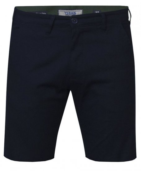 D555 Opala-1 Stretch Chino Shorts Navy - Shorts - Store shorts - W40-W60