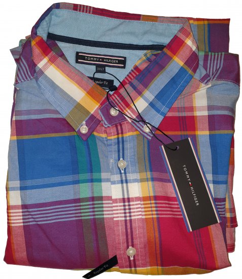 Tommy Hilfiger Renzo Check Shirt - Motleys ville aprilsalg - 