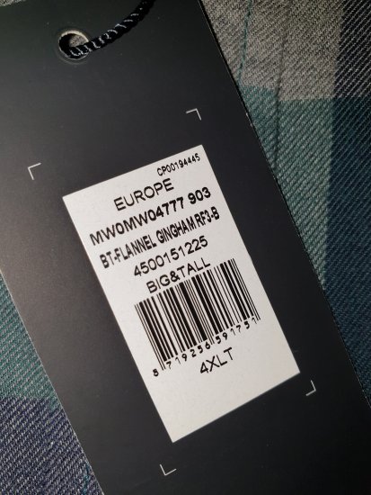 Tommy Hilfiger Gingham Flannel Shirt Green - Motleys ville aprilsalg - 