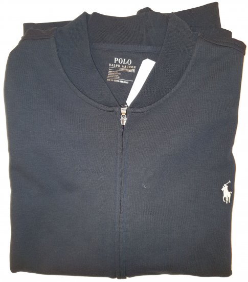 Polo Ralph Lauren Aviatr Full-zip Sweatshirt Navy - Motleys ville aprilsalg - 