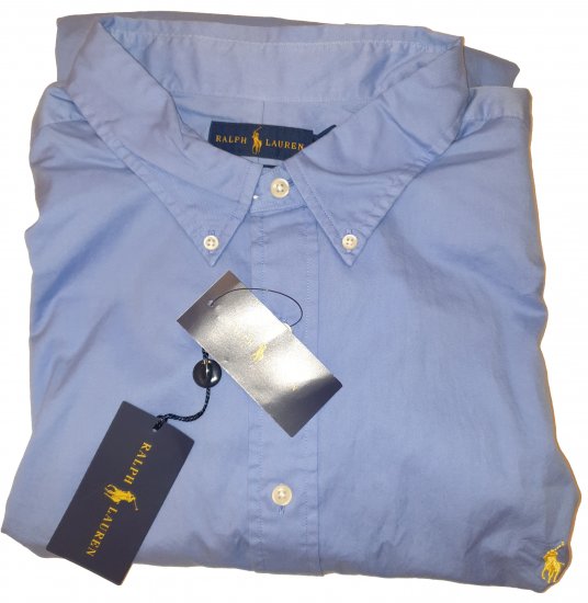 Polo Ralph Lauren HRB IS BLU Shirt - Motleys ville aprilsalg - 