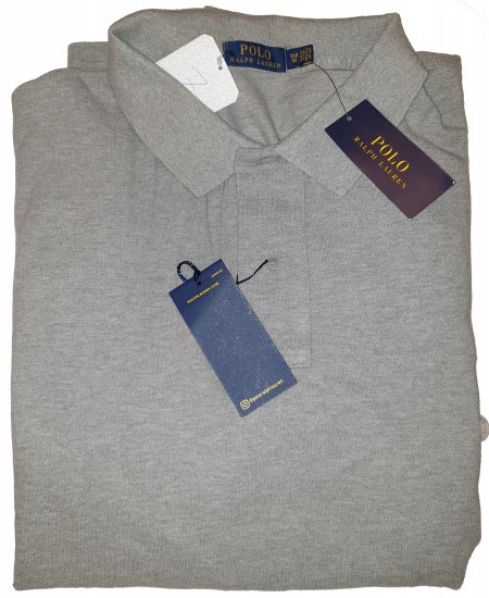 Polo Ralph Lauren TC7O Polo Heather Grey - Motleys ville aprilsalg - 