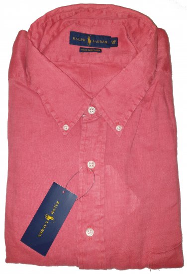 Polo Ralph Lauren TC7I Shirt Rustic Red - Motleys ville aprilsalg - 