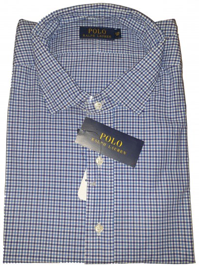 Polo Ralph Lauren TC6W Long Sleeve Shirt Navy/White - Motleys ville aprilsalg - 