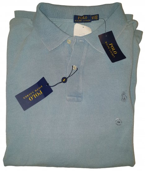 Polo Ralph Lauren Classic Polo Blue - Motleys ville aprilsalg - 