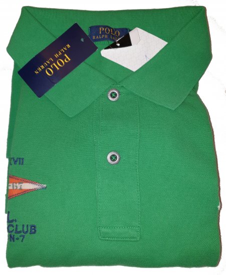 Ralph Lauren T16J Polo Green - Motleys ville aprilsalg - 