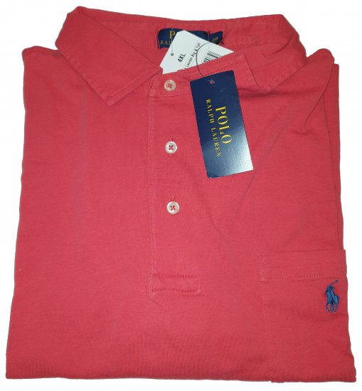 Ralph Lauren TC7I Polo Sunrise Red - Motleys ville aprilsalg - 