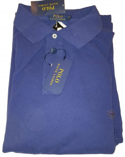 Ralph Lauren TC7C Polo Yale Blue - Motleys ville aprilsalg - 