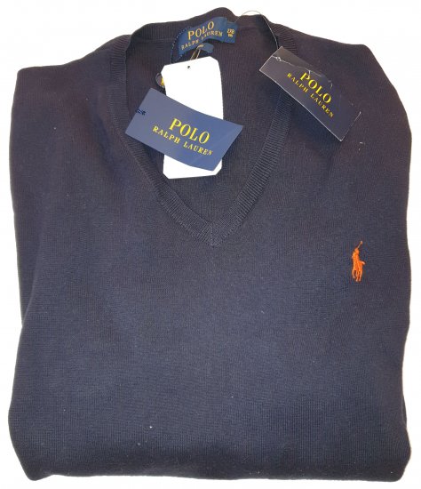Ralph Lauren TC6B Sweater Hunter Navy - Motleys ville aprilsalg - 
