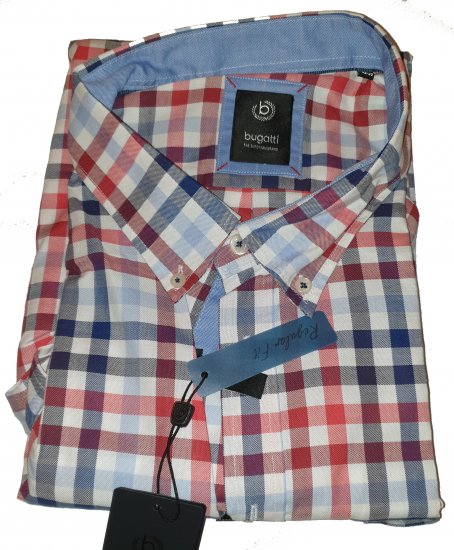 Bugatti 78314 Shirt - Motleys ville aprilsalg - 