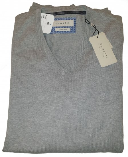 Bugatti 95510 Knit Grey - Motleys ville aprilsalg - 