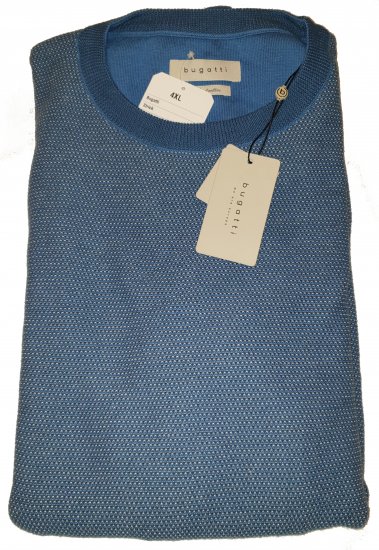 Bugatti 95511 Knit Blue - Motleys ville aprilsalg - 