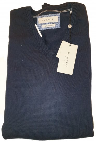Bugatti 95510 Knit Navy - Motleys ville aprilsalg - 