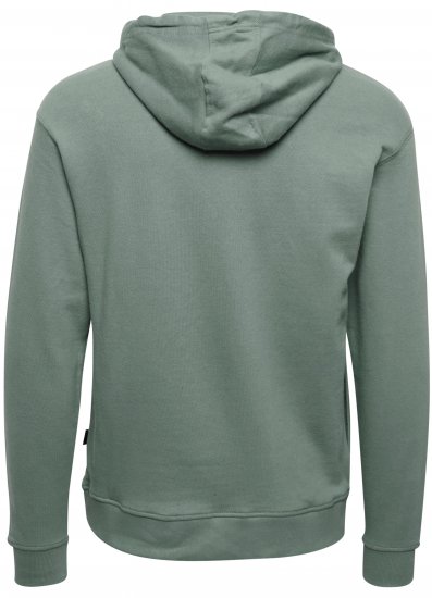 Blend Hoodie 4285 Duck Green - Gensere og hettegensere - Store hettegensere - 2XL-14XL