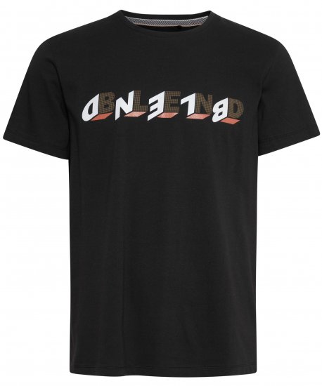 Blend 4795 T-Shirt Black - T-skjorter - Store T-skjorter - 2XL-14XL