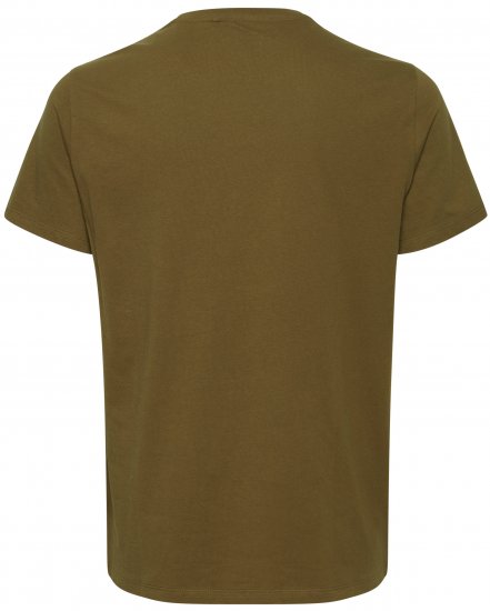 Blend 4811 T-Shirt Military Olive - T-skjorter - Store T-skjorter - 2XL-14XL