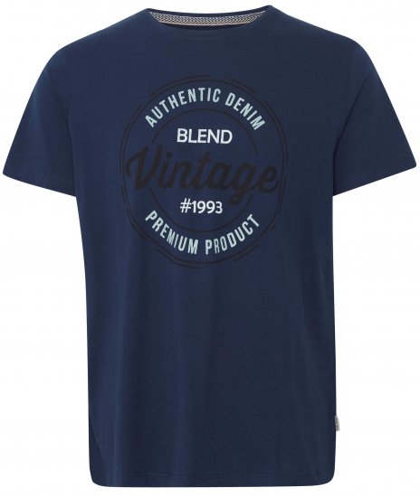 Blend 8411 T-Shirt Dress Blues - T-skjorter - Store T-skjorter - 2XL-14XL