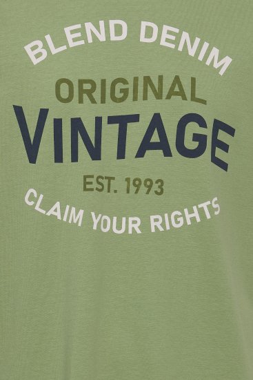 Blend 5018 T-Shirt Green - T-skjorter - Store T-skjorter - 2XL-14XL