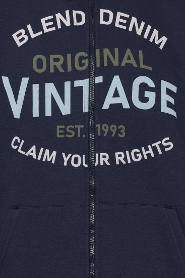 Blend 5054 Hoodie Dress Blues - Gensere og hettegensere - Store hettegensere - 2XL-14XL