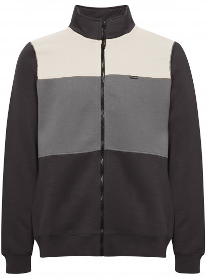 Blend 5282 Full Zipper Sweatshirt Black - Store Klær - Herreklær store størrelser